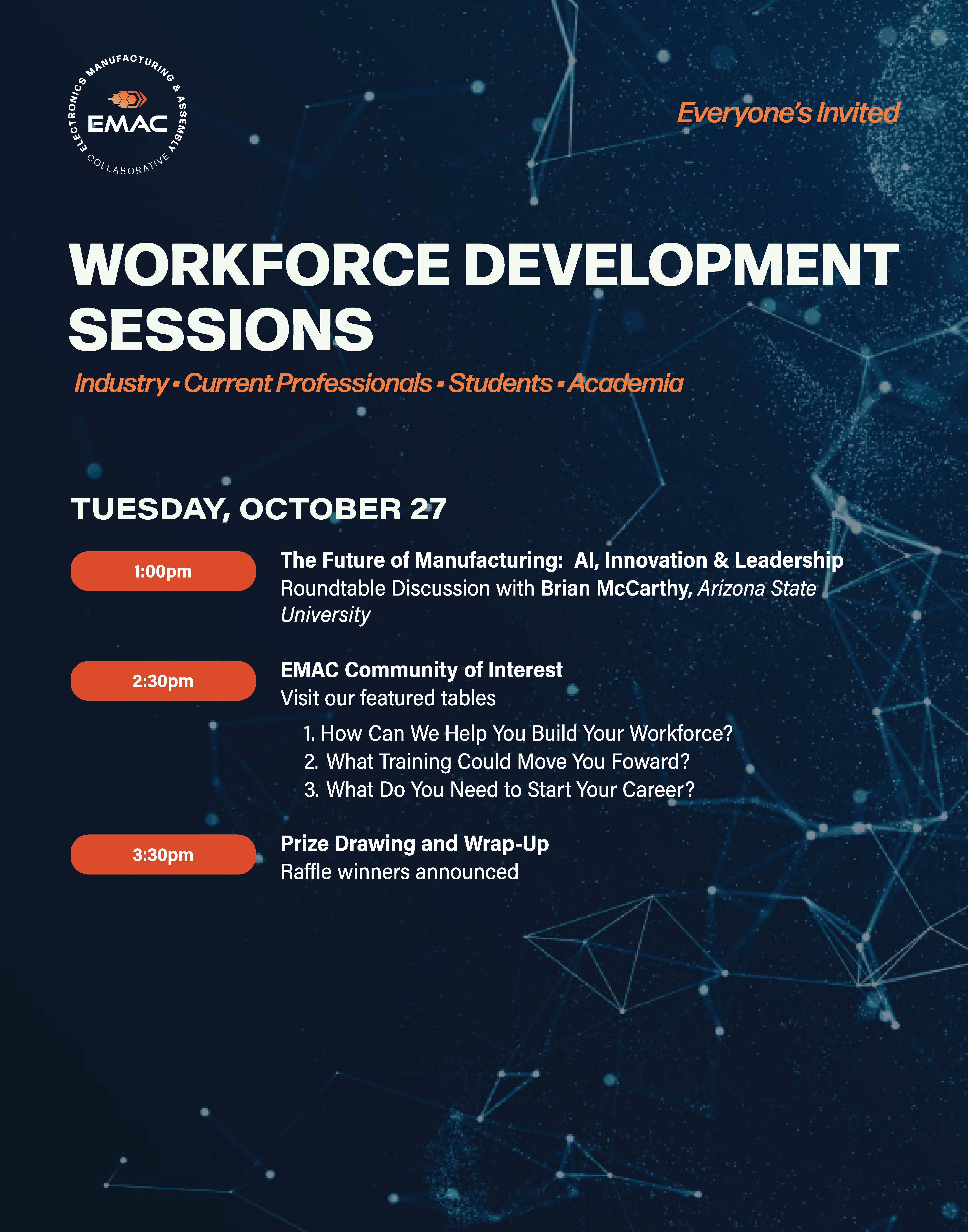 WFD Session Schedule 2